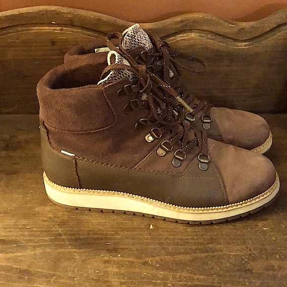 Toms Shoes - TOMS Mesa Boot, Size 8, Brown